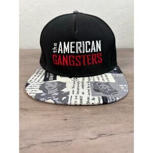 Pit Bull “The American Gangsters” Snapback Hat – Comic Brim – Urban‎ Streetwear